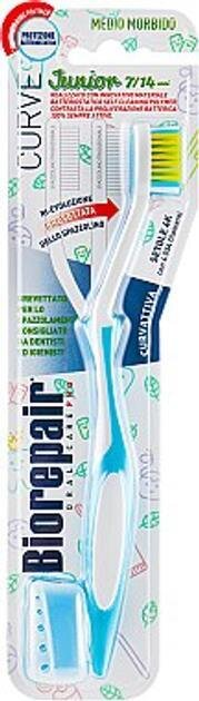 Зубна щітка Biorepair Junior Досконала чистка Medium soft середньої м'якості, 7-14 років
