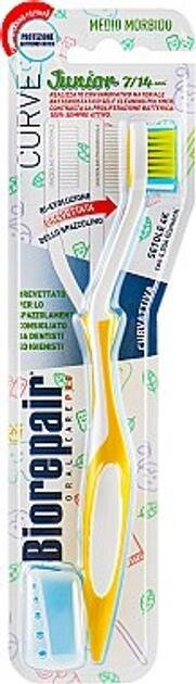 Зубна щітка Biorepair Junior Досконала чистка Medium soft середньої м'якості, 7-14 років