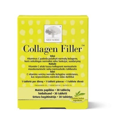 Колаген Філер New Nordic Skin Care Collagen Filler таблетки №30
