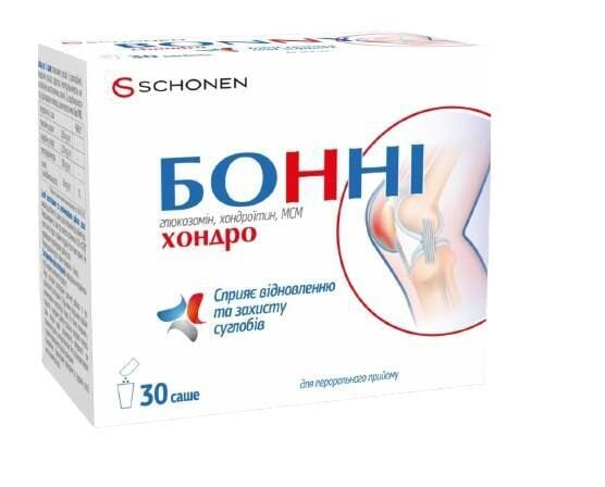 Бонні Хондро комплекс для захисту суглобів пор. по 5 г №30 в стіках