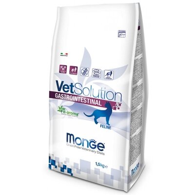 Корм сухий Monge Сat VetSolution Gastrointestinal feline для котів усіх порід з порушеннями травлення, 400 г