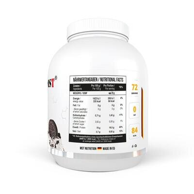 Протеїн яєчний MST Nutrition EGG White Protein печиво та крем, 72 порції, 1800 г