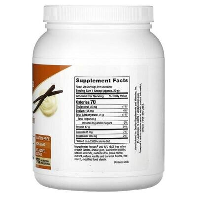 Протеїн Life Extension Wellness Code Whey Protein Isolate ваніль, 403 г