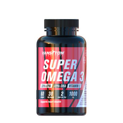 Жирні кислоти Vansiton Super Omega 3 (Супер Омега 3), 60 капсул