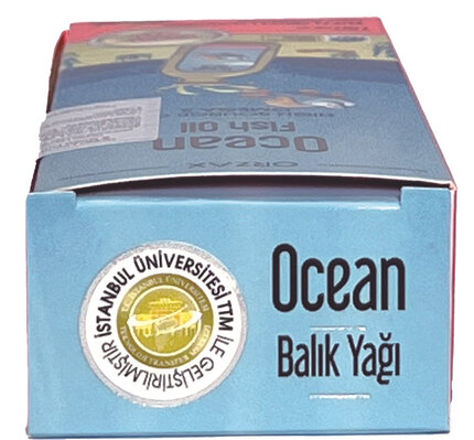 Риб'ячий жир для дітей Orzax Ocean Fish Oil зі смаком тутті-фрутті сироп по 150 мл у флак.