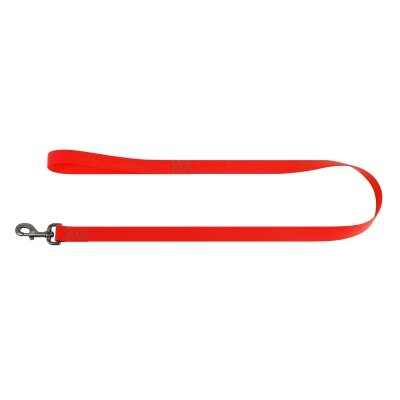Повідець Collar WAUDOG Waterproof водостійкий, ширина 20 мм довжина 122 см, червоний