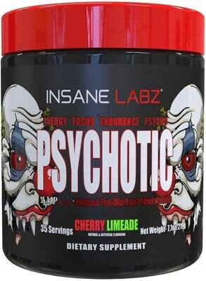 Передтренерувальний комплекс Insane Labz Psychotic Вишневий лайм, 247 г