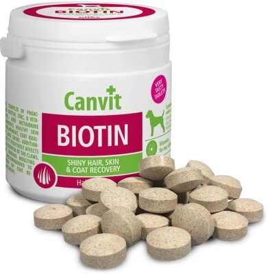 Вітамінно-мінеральний комплекс Canvit Biotin для собак, 230 г