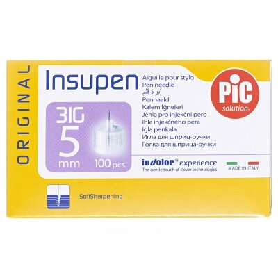 Голка для шприц-ручки Insupen G31 (0,25 x 5 мм), 100 штук