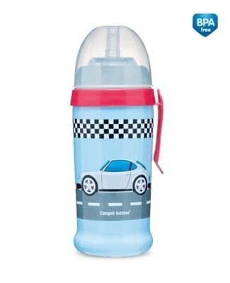 Поїльник-непроливайка Canpol babies Racing Машини, темно-синій, 56/516_blud, 350 мл