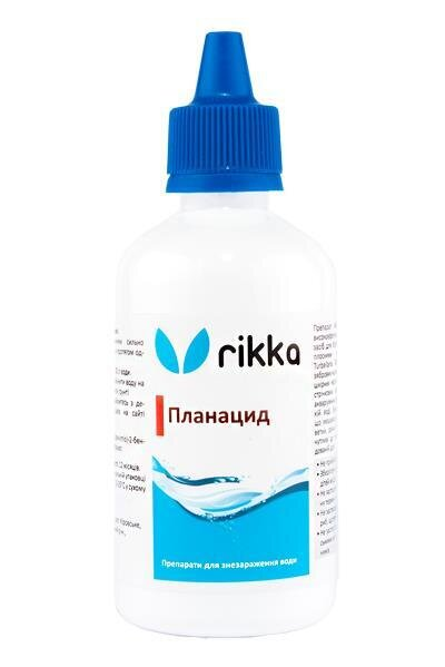 Планацид Rikka для знезараження акваріумної води, 100 мл