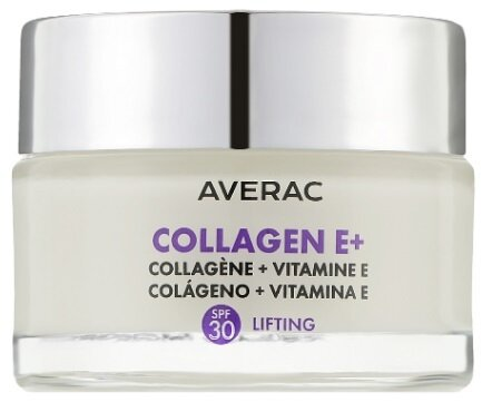 Крем для обличчя Averac Focus Collagen E+ SPF30 денний ліфтинг з колагеном і вітаміном Е, 50 мл