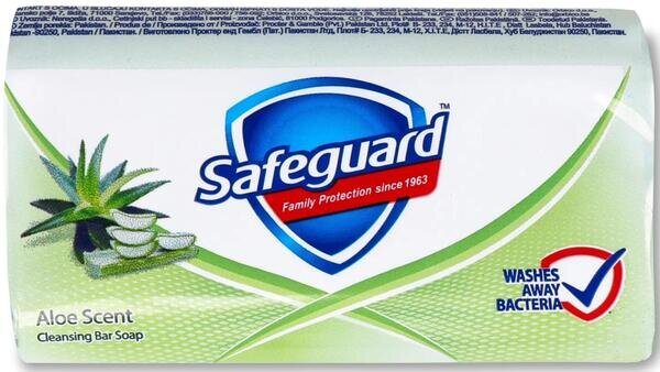 Мило тверде Safeguard Ніжний догляд з Алое, 90 г