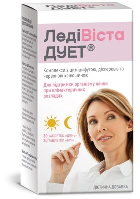 ЛедіВіста ДУЕТ таблетки №60