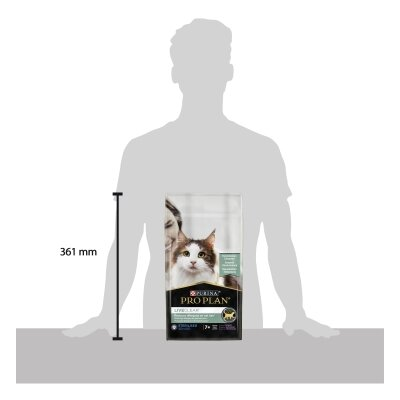 Корм сухий для стерилізованих котів старше 7 років Purina Pro Plan LiveClear для зменшення алергенів на шерсті з індичкою, 1,4 кг