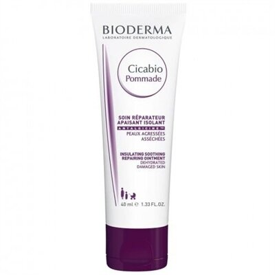 Мазь Bioderma Cicabio відновлююча для догляду за сухими ділянками шкіри та рубцями, 40 мл