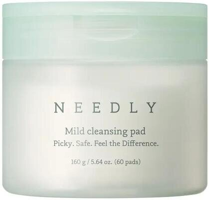 Подушечки педи для обличчя Needly Mild очищуючі, 60 шт