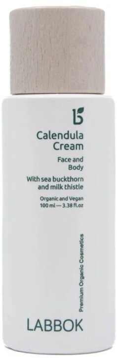 Крем для обличчя та тіла Labbok Restorative Calendula Cream концентрований поживно-регенеруючий з екстрактами календули, 100 мл