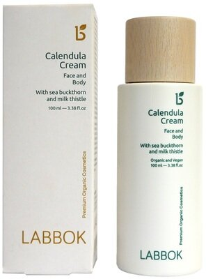 Крем для обличчя та тіла Labbok Restorative Calendula Cream концентрований поживно-регенеруючий з екстрактами календули, 100 мл