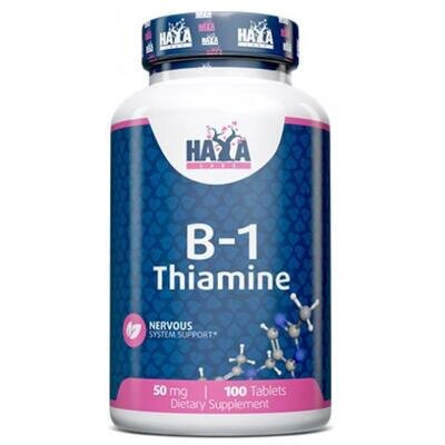 Вітамін B-1/Тіамін Haya Labs B-1/Thiamine 50 мг таблетки №100