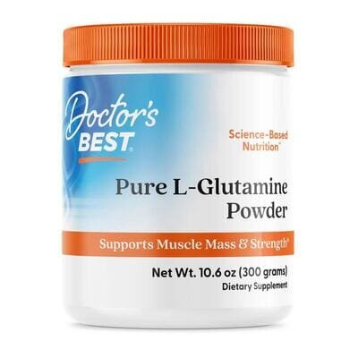 Амінокислота L-Глютамін Doctor's Best L-Glutamine Powder, 300 г