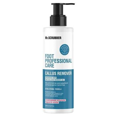 Гель-кератолітик MR.Scrubber Foot Professional Care для видалення загрубілої шкіри i натоптишів, 200 мл