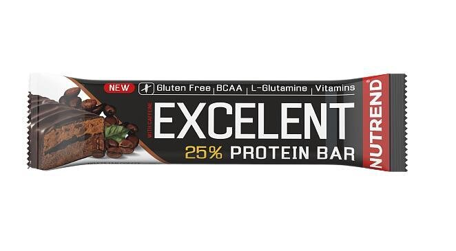 Батончик протеїновий Nutrend Excelent Protein Bar Double Limited Edition бразильська кава, 85 г