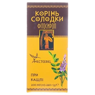 Солодки корінь Фармаком фітосироп по 200 мл у флак.