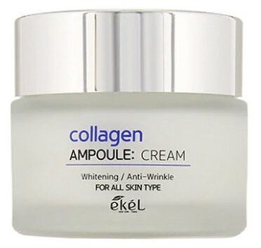 Крем для обличчя Ekel Collagen ампульний з колагеном від зморшок, 50 мл
