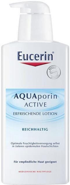 Лосьйон-гель для тіла Eucerin AquaPorin Active легкий зволожуючий освіжаючий (63947), 400 мл