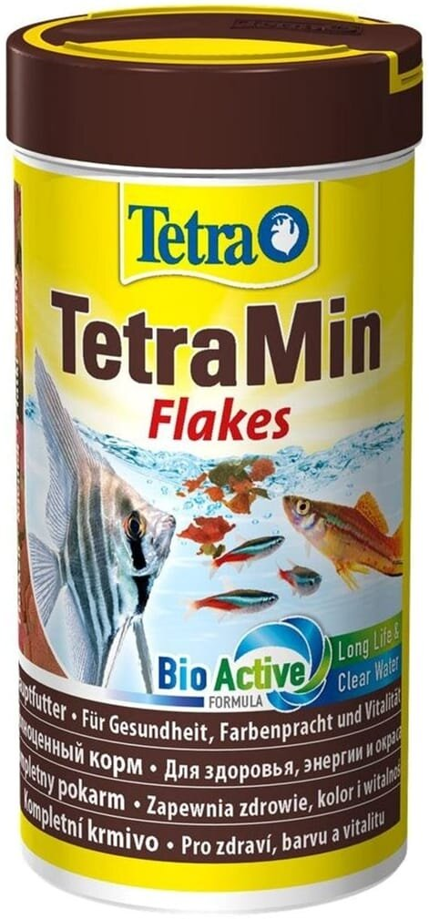 Корм для акваріумних риб Tetra TetraMin Flakes у пластівцях, 250 мл