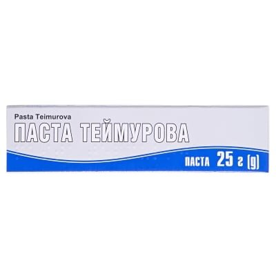 Паста теймурова паста по 25 г у тубах
