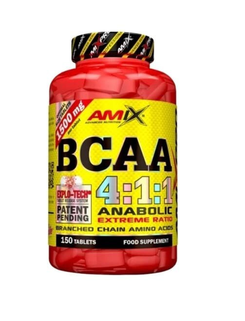 Амінокислоти Amix Nutrition BCAA 4:1:1, 150 таблеток
