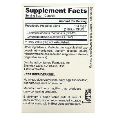 Пробіотики для жінок Jarrow Formulas Women's Fem Dophilus 5 млрд КУО, 30 капсул