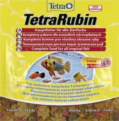 Корм для акваріумних риб Tetra RUBIN для фарбування в пластівцях, 12 г