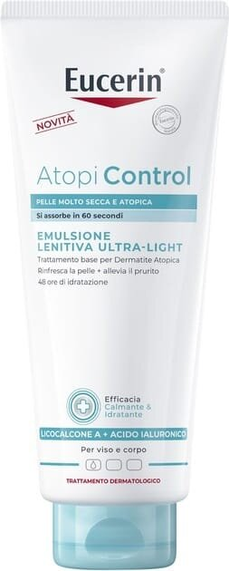 Гідролосьйон Eucerin AtopiControl заспокійливий ультралегкий для дуже сухої та атопічної шкіри (99293), 400 мл