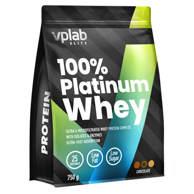Протеїн VPLab 100% Platinum Whey шоколад, 750 г
