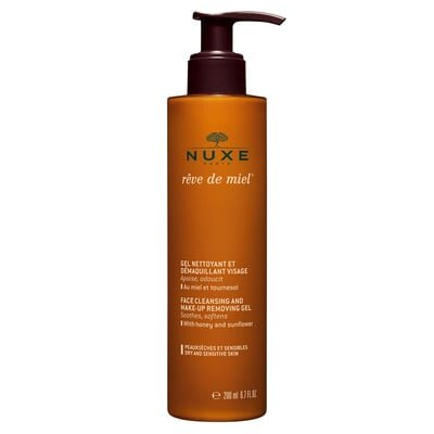 Гель Nuxe Медова Мрія очищуючий для обличчя, для сухої чутливої шкіри, 200 мл