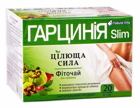 Фіточай Табула Віта Гарцинія Слім по 1,5 г №20 у філ.-пак.