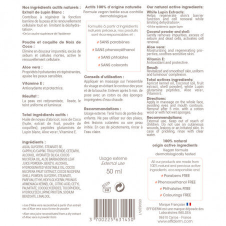 Скраб для обличчя Effiderm Exfoliant Desincrustant відлущуючий, 50 мл