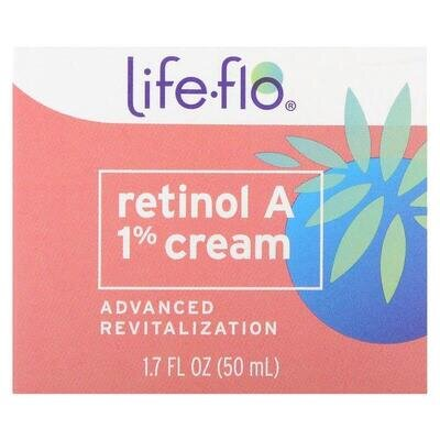 Крем Life Flo Retinol A 1% Advanced Cream з ретинолом А зволожуючий, 50 мл