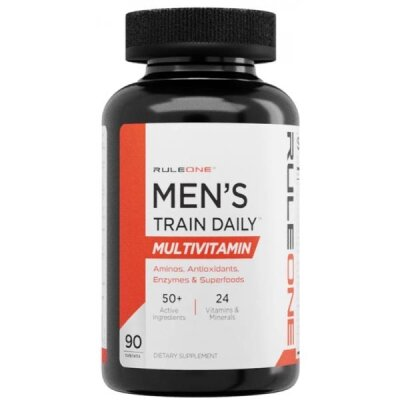 Мультивітаміни R1 (Rule One) Men's Train Daily Sports для чоловіків, 90 таблеток