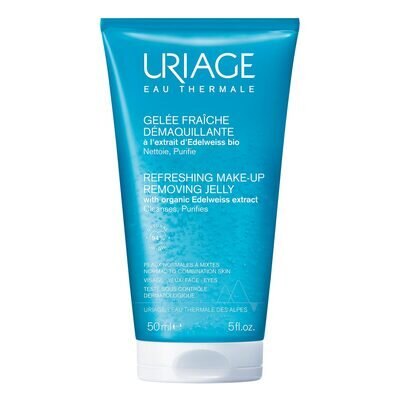 Желе для зняття макіяжу Uriage Eau Thermale освіжаюче, 50 мл