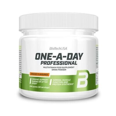 Вітамінно-мінеральний комплекс Biotech One-A-Day Professional зі смаком апельсину, 240 г
