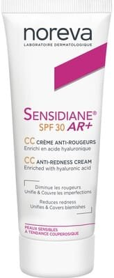 Крем для обличчя Noreva Sensidiane CC проти почервоніння з SPF 30, 40 мл