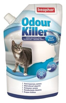 Ліквідатор запаху Beaphar Odour Killer for Cats для котячих туалетів, 400 г