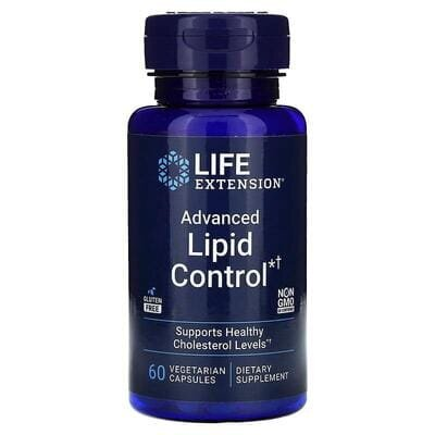 Ліпід контроль Life Extension Advanced Lipid Control, 60 вегетаріанських капсул