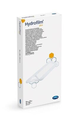 Пов'язка плівкова Hydrofilm Plus прозора з абсорбуючою подушечкою, 10 см х 25 см