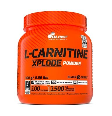 Жироспалювач Olimp L-Carnitine Xplode powder апельсин, 300 г