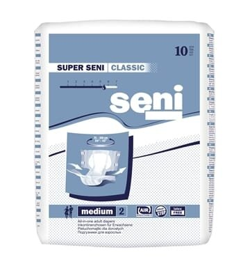 Підгузки для дорослих Super Seni Classic, розмір 2 medium, 10 штук